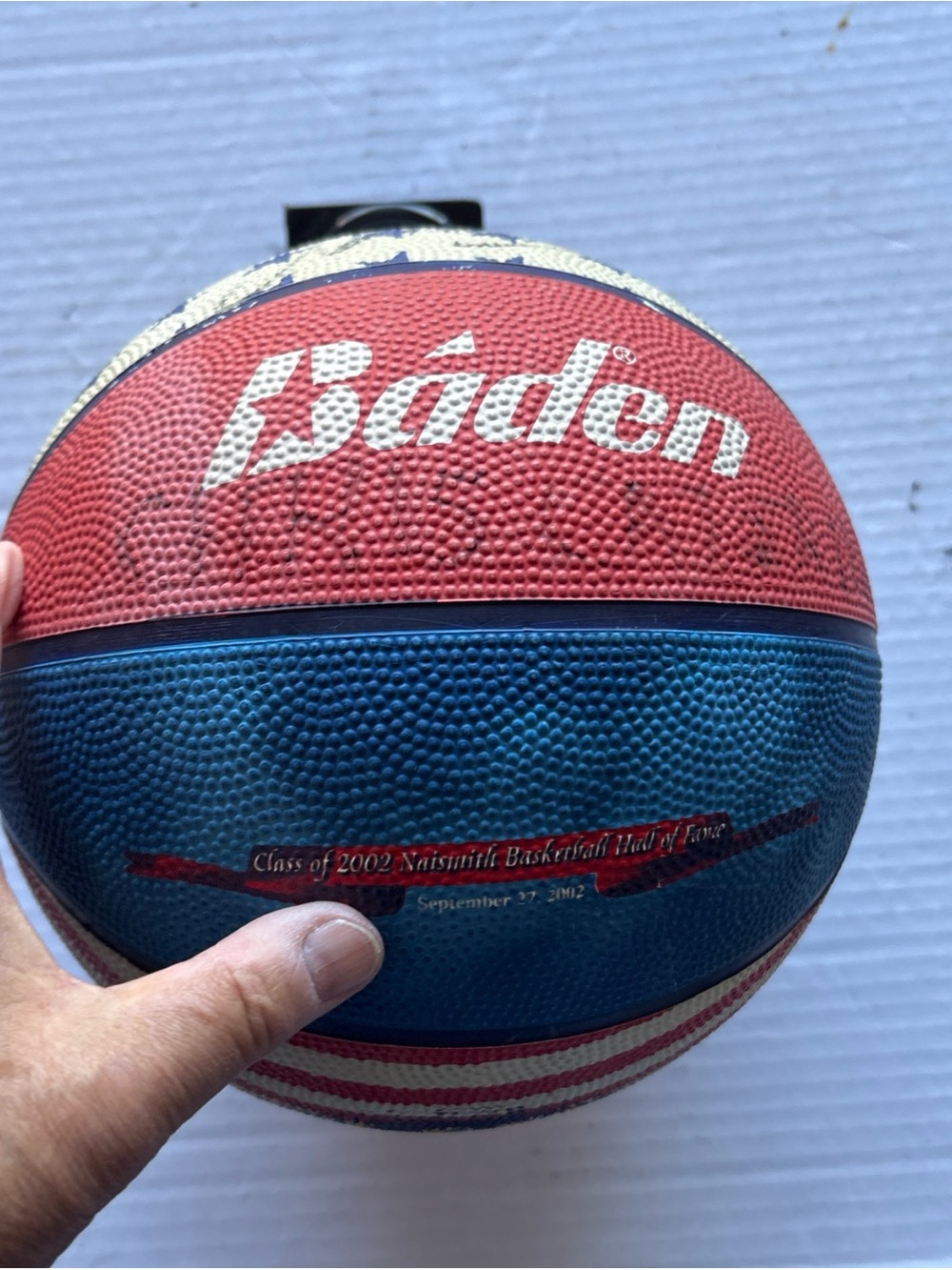 Baden Harlem Globetrotters Official Ball-With Autographs